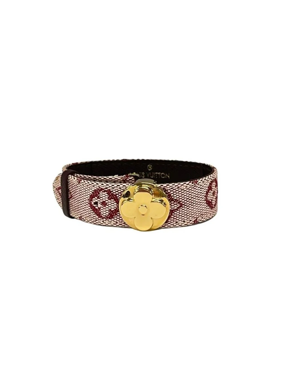 Louis Vuitton Bracelet Monogram Mini Luck Cerise